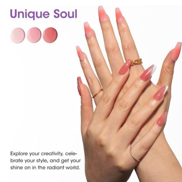 Gellen Gel Nail Polish Set 6 Colors Lavender Haze Collection Soak-Off UV/LED - Picture 5 of 10